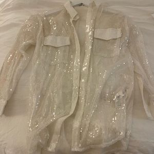 Pretty little thing button up top